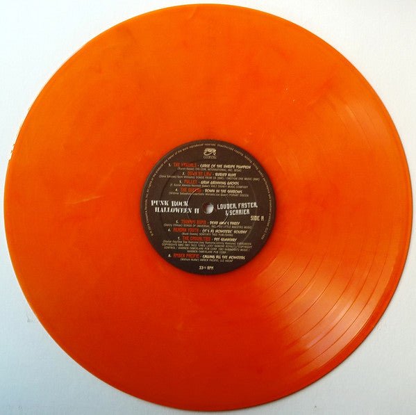 [Discounted] Various Artists - Punk Rock Halloween 2 [Orange Vinyl]  (New Vinyl LP)