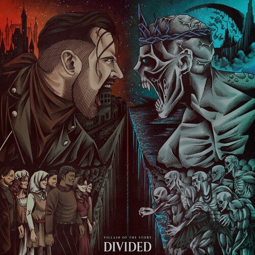 [Discounted] Villain of the Story - Divided [Orange / Blue Splatter Vinyl]  (New Vinyl LP)