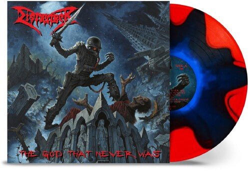 Dismember - The God That Never Was [Blue in Red Split Vinyl]  (New Vinyl LP)