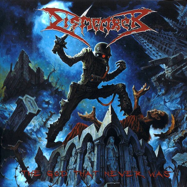 Dismember - The God That Never Was [Blue in Red Split Vinyl]  (New Vinyl LP)