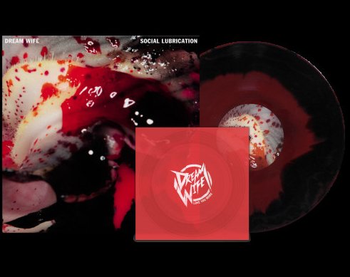 Dream Wife - Social Lubrication: Deluxe Version [Red & Black Vinyl]  (New Vinyl LP)