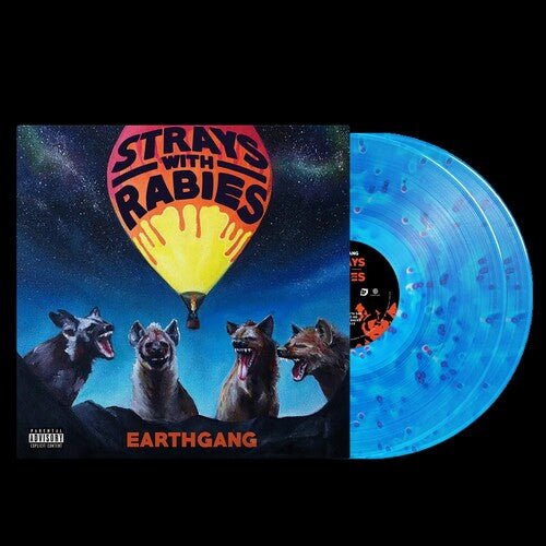 Earthgang - Strays with Rabies [Cobalt & Neon Coral Vinyl]  (New Vinyl LP)
