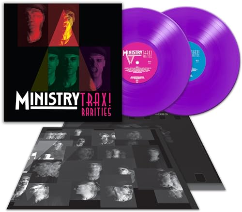 MINISTRY - TRAX RARITIES (2LP/CLEAR VINYL/LIMITED EDITION)
