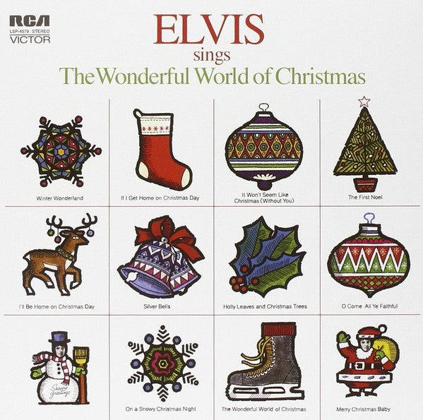 Elvis Presley - Elvis Sings The Wonderful World Of Christmas  (New Vinyl LP)