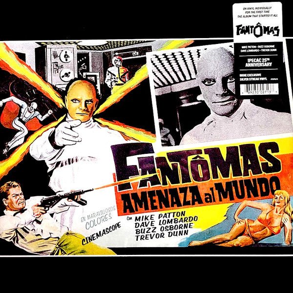 Fantomas - Fantomas [Silver Vinyl]  (New Vinyl LP)
