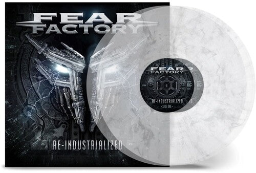 Fear Factory - Re-Industrialized [Clear & Silver Marble Vinyl]  (New Vinyl LP)