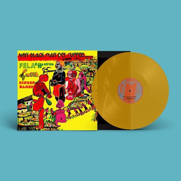 Fela Kuti - Why Black Men Dey Suffer [Yellow Vinyl]  (New Vinyl LP)