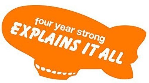 Four Year Strong - Explains It All [Orange / Black Galaxy Vinyl]  (New Vinyl LP)