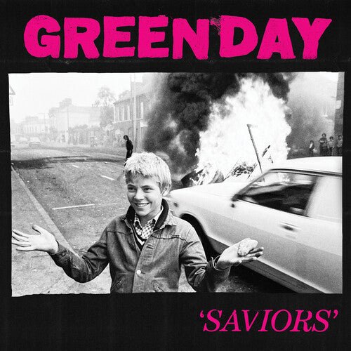 Green Day - Saviors [Pink & Black Vinyl]  (New Vinyl LP)