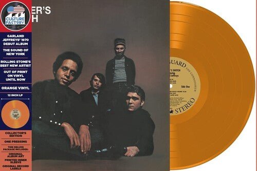 Grinder's Switch - Grinder's Switch Featuring Garland Jeffreys [Orange Vinyl]  (New Vinyl LP)