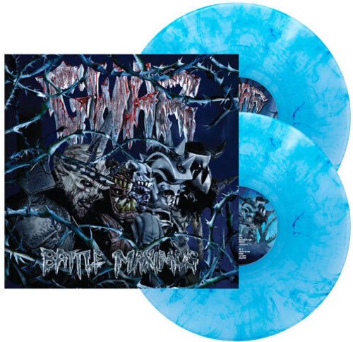 Gwar - Battle Maximus (10th Anniversary) [Blue w/ Dark Blue Swirl Vinyl]  (New Vinyl LP)