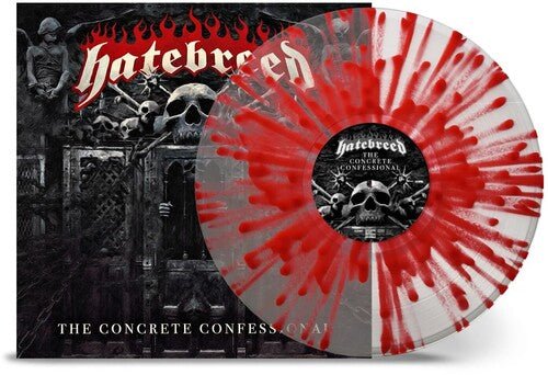Hatebreed - The Concrete Confessional [Clear Red Splatter Vinyl]  (New Vinyl LP)
