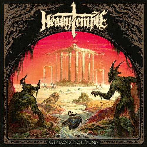 Heavy Temple - Garden of Heathens [Clear / Green / White Marble]  (New Vinyl LP)