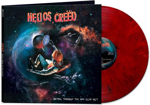 Helios Creed - Busting Through The Van Allan Belt [Red Marble Vinyl]  (New Vinyl LP)