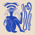 Hiatus Kaiyote - Love Heart Cheat Code [Blue & White Marbled Vinyl]  (New Vinyl LP)