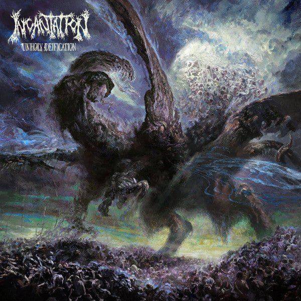 Incantation - Unholy Deification [Blue Splatter Vinyl]  (New Vinyl LP)
