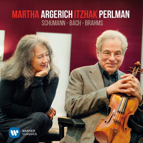 Itzhak Perlman & Martha Argerich - Bach & Schumann  (New Vinyl LP)