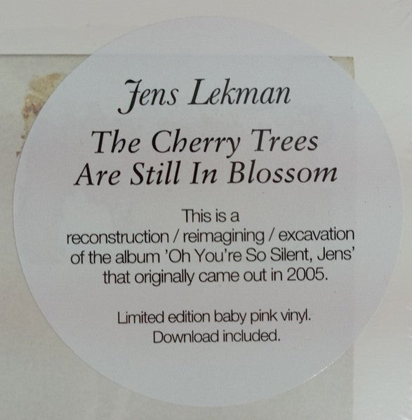 Jens Lekman - Cherry Trees Are Still In Blossom [Baby Pink Vinyl]  (New Vinyl LP)