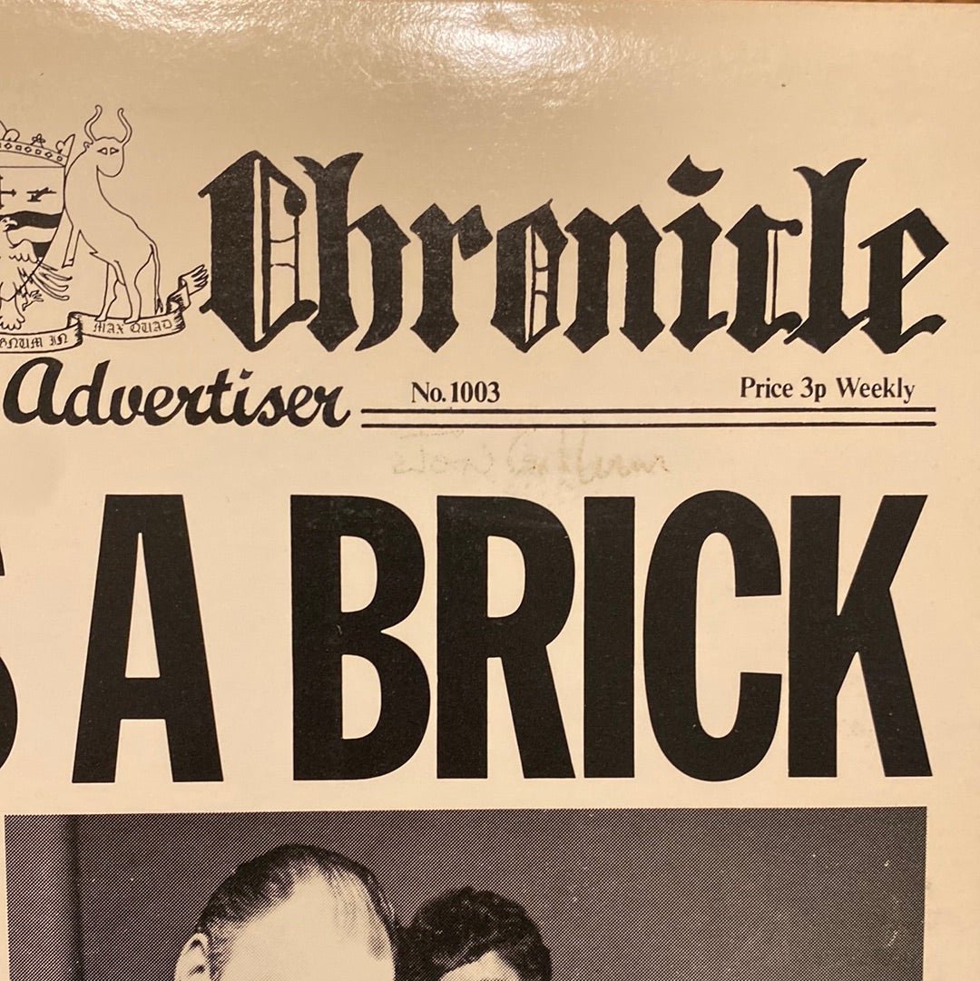 Jethro Tull - Thick As A Brick  (Used Vinyl LP)