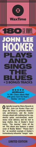 John Lee Hooker - Plays & Sings The Blues [With Bonus Tracks] [Import]  (New Vinyl LP)