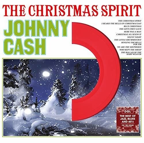 Johnny Cash - Christmas Spirit [Red Vinyl Import]  (New Vinyl LP)