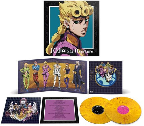 Jojo's Bizarre Adventure: Golden Wind: Vol. 1 - Original Soundtrack [2x Yellow Vinyl]  (New Vinyl LP)