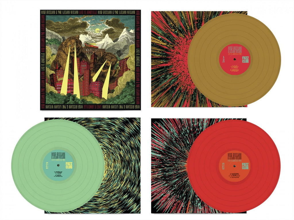 King Gizzard and the Lizard Wizard - Live In Asheville ‘19 (US Fuzz Club Official Bootleg) [Box Set / Colored Vinyl]  (New Vinyl LP)