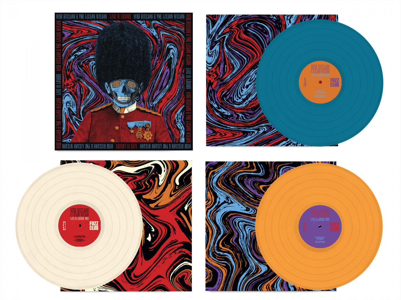 King Gizzard and the Lizard Wizard - Live In London ‘19 (US Fuzz Club Official Bootleg) [Box Set / Colored Vinyl]  (New Vinyl LP)