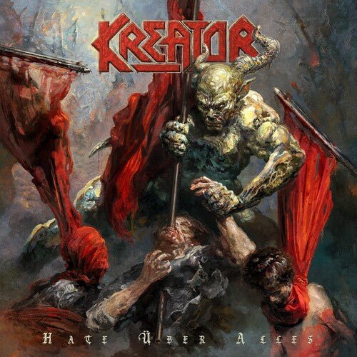 Kreator - Hate Uber Alles [Trifold, Double Black w/ Etching Vinyl]  (New Vinyl LP)