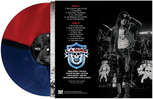 L.A Guns - Covered In Guns [Red & Blue Vinyl]  (New Vinyl LP)