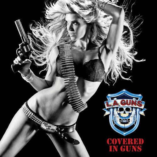 L.A Guns - Covered In Guns [Red & Blue Vinyl]  (New Vinyl LP)
