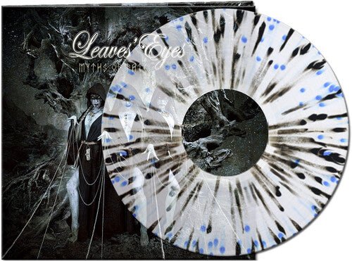 Leaves' Eyes - Myths Of Fate [Blue/Black Splatter]  (New Vinyl LP)
