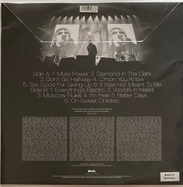 Liam Gallagher - C’mon You Know [Clear Vinyl]  (New Vinyl LP)