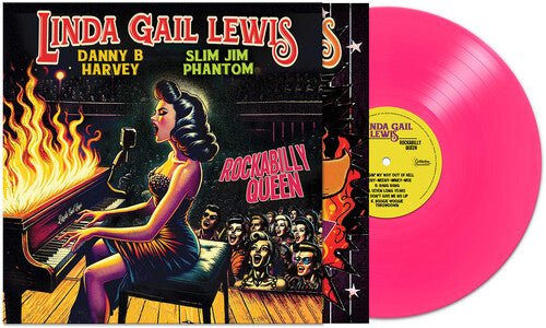 Linda Gail Lewis - Rockabilly Queen [Pink Vinyl]  (New Vinyl LP)