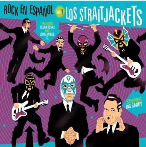 Los Straitjackets - Rock en Español, Vol. 1 [15th Anniversary Purple Vinyl]  (New Vinyl LP)