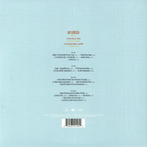 Love Unlimited - The UNI, MCA And 20th Century Records Singles 1972-1975  (New Vinyl LP)