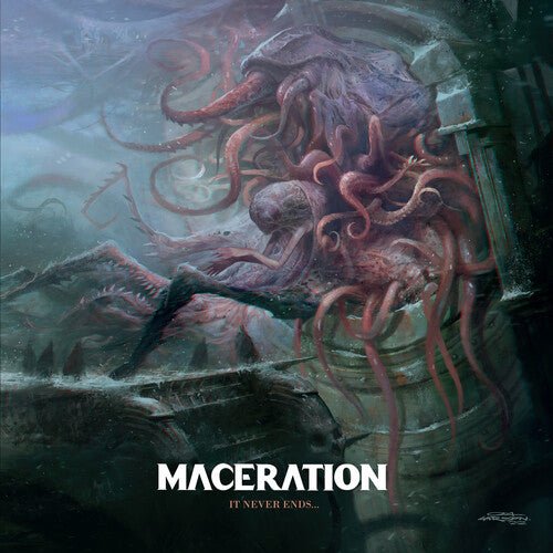 Maceration - It Never Ends... [White Vinyl]  (New Vinyl LP)
