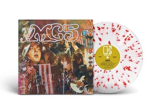 MC5 - Kick Out The Jams [Clear w/ Red Splatter Vinyl]  (New Vinyl LP)