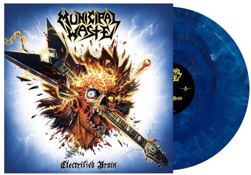 Municipal Waste - Electrified Brain [Blue Marble Vinyl]  (New Vinyl LP)