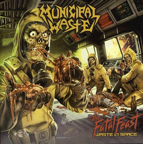 Municipal Waste - The Fatal Feast [Orange & Yellow Splatter Vinyl]   (New Vinyl LP)
