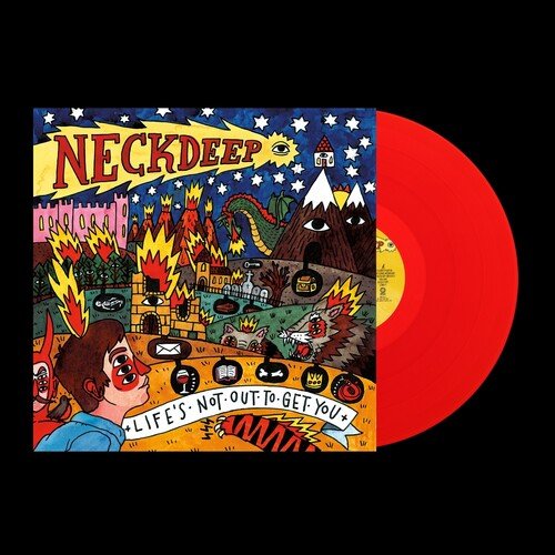 Neck Deep - Life's Not Out To Get You [Red Vinyl]  (New Vinyl LP)