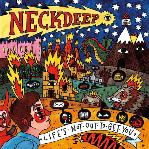 Neck Deep - Life's Not Out To Get You [Red Vinyl]  (New Vinyl LP)