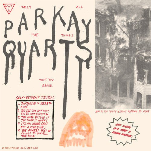 Parquet Courts - Tally All the Things That You Broke  (New Vinyl EP)