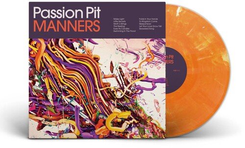 Passion Pit - Manners [Orange Vinyl]  (New Vinyl LP)