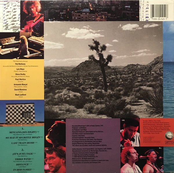 Pat Metheny Group - Still Life (Talking) [Gold Stamp Promo]  (Used Vinyl LP)