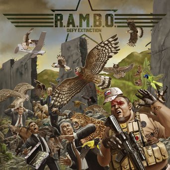 R.A.M.B.O. – Defy Extinction [Hot Pink w/ Splatter Vinyl]   (New Vinyl LP)