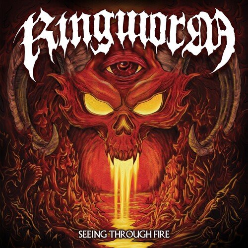 Ringworm - Seeing Through Fire [Red in Orange W/ Red & Magenta Splatter Vinyl]  (New Vinyl LP)