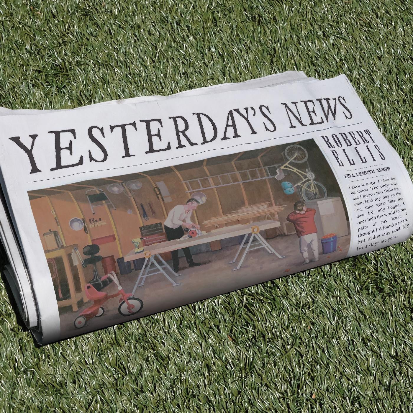 Robert Ellis - Yesterday's News [Random Colored Vinyl]  (New Vinyl LP)