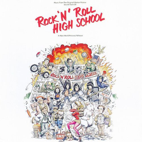 Rock ’n’ Roll High School - Music From the Original Motion Picture Soundtrack [Colored Vinyl]  (New Vinyl LP)
