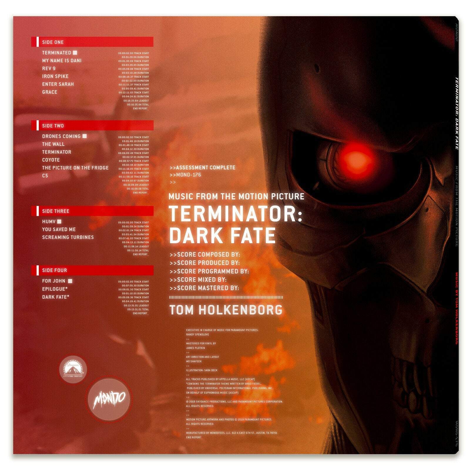 Terminator: Dark Fate - Ost